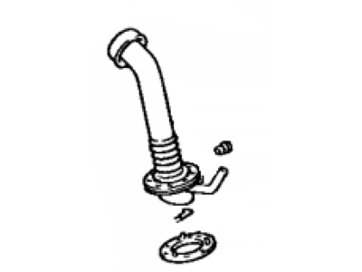 Toyota Supra Fuel Filler Hose - 77201-14300