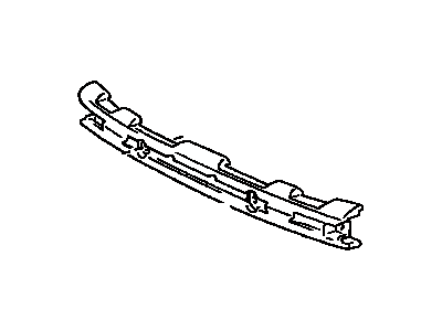 Toyota 52611-02030 Absorber, Front Bumper Energy