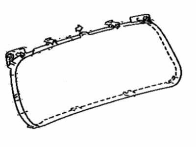 Toyota 83138-02040 Glass, Speedometer