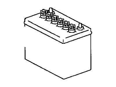 2002 Toyota Corolla Car Batteries - 28800-02010