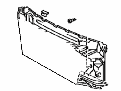 Toyota 55210-02010 INSULATOR Assembly, Dash Panel