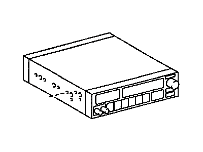 Toyota 86120-02130 Receiver Assembly, Radio