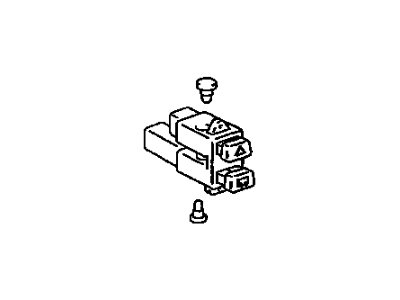 Toyota 84332-02020 Switch Assy, Hazard Warning Signal