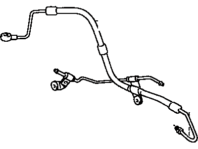 1994 Toyota Corolla Power Steering Hose - 44410-02041