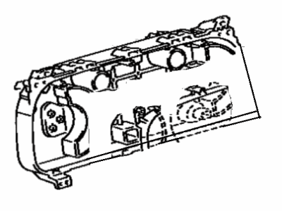 Toyota 83132-02030 Case, Combination Meter