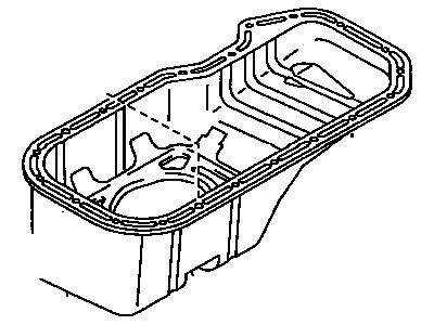 1995 Toyota Corolla Oil Pan - 12101-02070