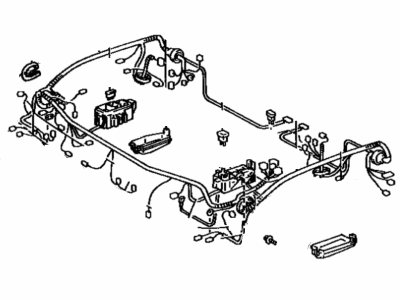 Toyota 82111-02210 Wire, Engine Room Main