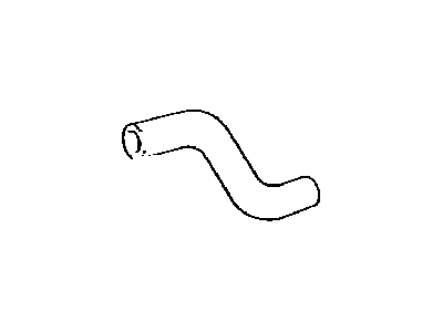 Toyota 16571-16180 Hose, Radiator, Inlet