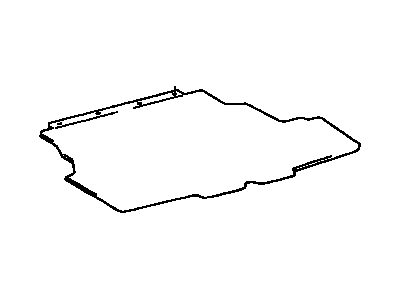 Toyota 64711-02020-C0 Mat, Luggage Compartment Floor