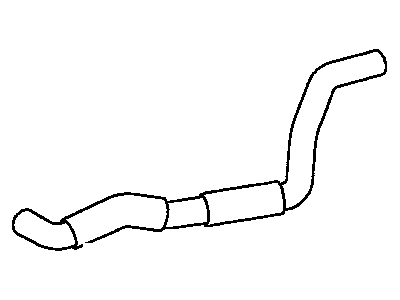 Toyota 87245-02060 Hose, Heater Water, Outlet A