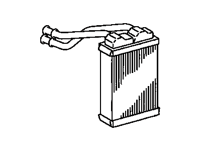 1997 Toyota Corolla Heater Core - 87107-02030