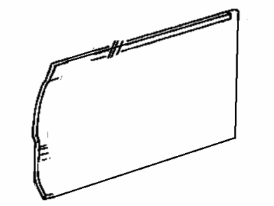 Toyota 67114-02030 Panel, Rear Door, Outer LH