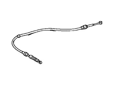 Toyota 33821-02080 Cable Transmission Control Shift