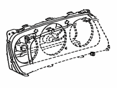 Toyota 83133-02040 Plate, Combination Meter