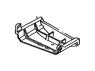 Toyota 11377-01010 Stiffener, Rear End Plate