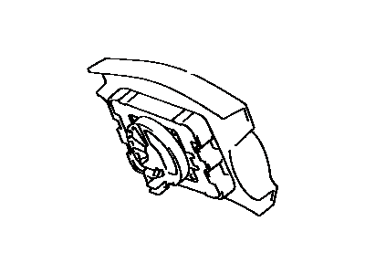 Toyota 45130-12681-W3 Button Assembly, Horn