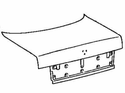 Toyota 64401-02050 Panel Sub-Assy, Luggage Compartment Door