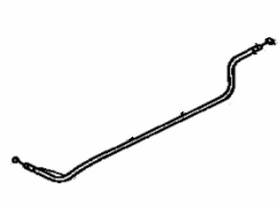 1996 Toyota Corolla Hood Cable - 53630-02010