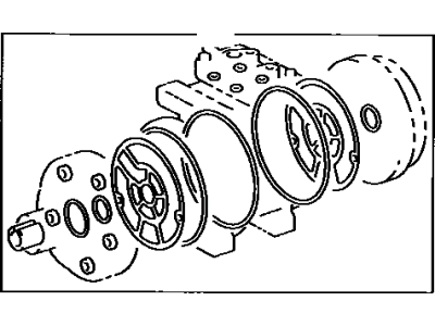 Toyota 88335-2B030 Gasket Kit, Overhaul