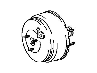 1994 Toyota Corolla Brake Booster - 44610-02010