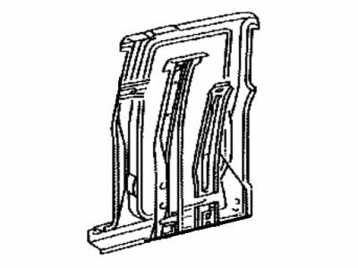 Toyota 61611-04010 Panel, Quarter, RH