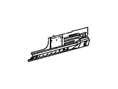 Toyota 57401-04901 Member Sub-Assy, Floor Side, Inner RH