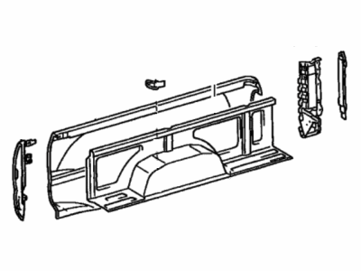 Toyota 65500-YY010 Panel Assy, Rear Body Side, RH