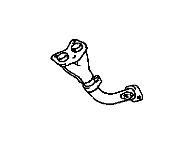 2002 Toyota Tacoma Exhaust Pipe - 17410-0C030