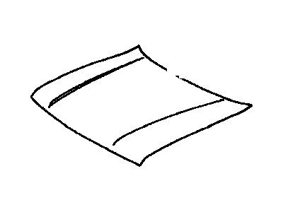 Toyota 53301-04030 Hood Sub-Assembly