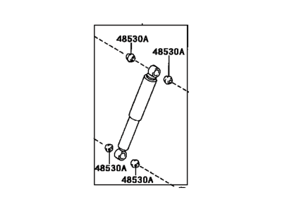 2001 Toyota Tacoma Shock Absorber - 48531-A9030