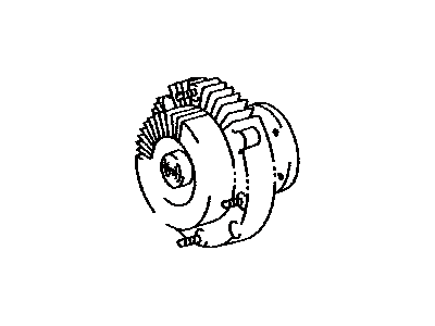 Toyota 16210-0W010 Coupling Assembly, Fluid