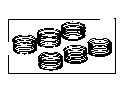 2001 Toyota Tacoma Piston Ring Set - 13013-75041