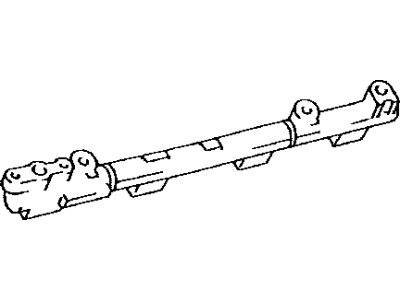 Toyota 23807-75022 Pipe Sub-Assy, Fuel Delivery