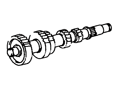 Toyota 33421-60180 Gear, Counter