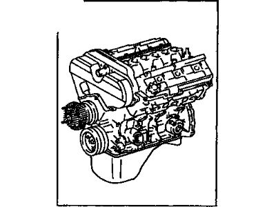 Toyota 19000-75330 Engine Assembly, Partial