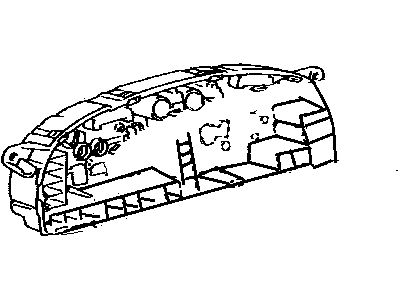 Toyota 83841-04050 Case, Combination Meter