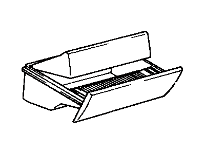 Toyota 74102-04020-E0 Box Sub-Assy, Front Ash Receptacle