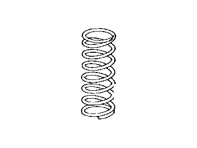 Toyota 48131-04440 Spring, Front Coil, LH