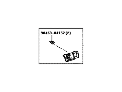 Toyota 55408-04080 Bezel Sub-Assy, Starter Switch