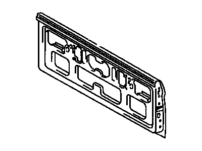 Toyota 65700-04030 Gate Assy, Rear Body Tail