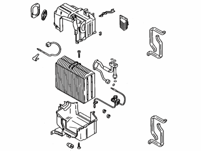 Toyota Cressida Evaporator - 88510-22460