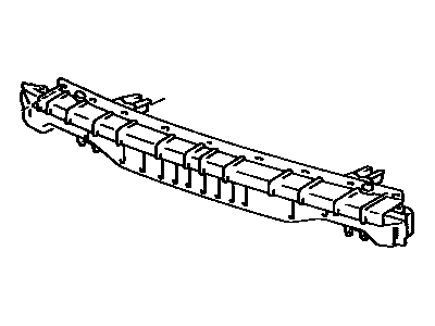 Toyota 52021-22220 Reinforcement Sub-Assy, Front Bumper