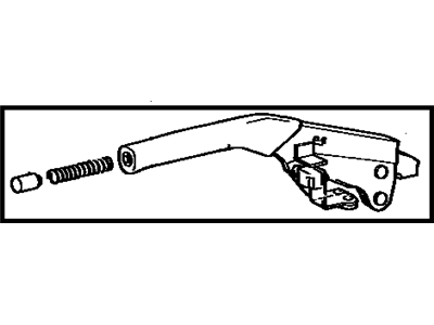 Toyota 46201-22190-04 Lever Sub-Assy, Parking Brake