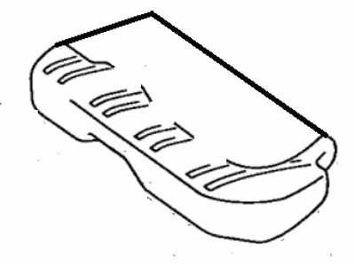 Toyota 71611-22390 Pad, Rear Seat Cushion