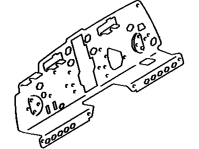 Toyota 83247-2C170 Plate, Meter Circuit