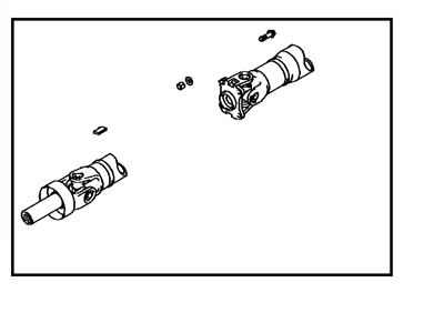 Toyota 37100-22850 Propelle Shaft Assembly W/Center Bearing