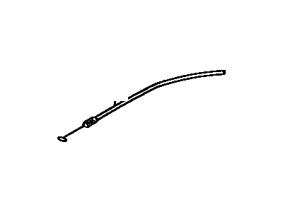 Toyota Cressida Fuel Door Release Cable - 77035-22180