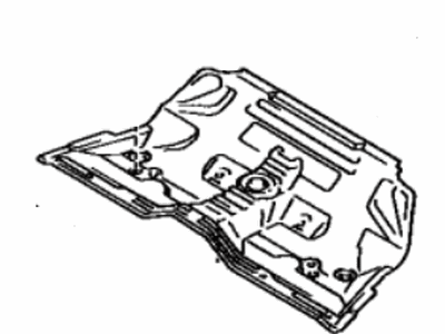 Toyota 58211-22050 Pan, Center Floor