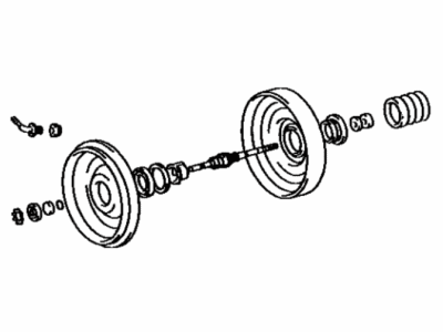 Toyota 04443-22670 Booster Kit, Brake