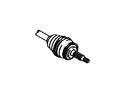 Toyota 42340-22040 Shaft Assembly, Rear Drive